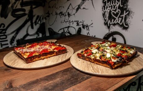 Korner Sports Bar & Grille Detroit Style Pizza